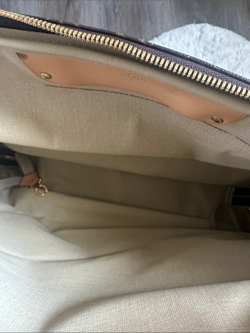 Louis Vuitton Alize Monogram Canvas Travel Bag - Picture 12 of 16